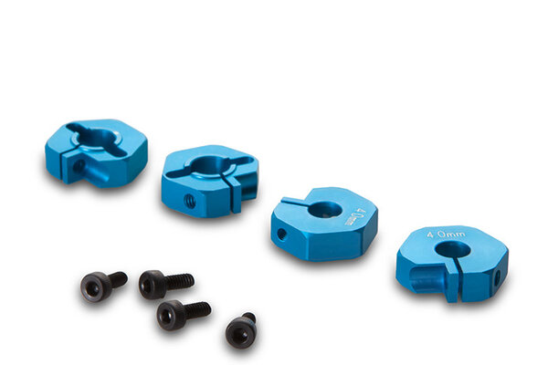 Gmade Clamp Type Aluminum 12mm Wheel Hub (4) (4mm Thick)