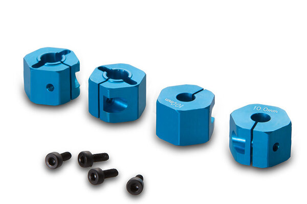 Gmade Clamp Type Aluminum 12mm Wheel Hub (4) (10mm Thick)