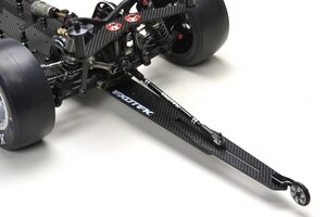Exotek Racing 22 Wheelie Bar Set, CF Adjustable for 22 3.0-22 5.0