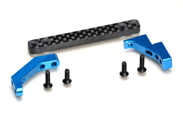 Exotek Racing F1 Ultra HD Wing Mount, Alloy and CF