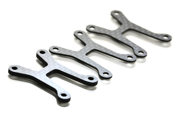 Exotek Racing F1 Ultra Front Spacer Set, CF Ride Height Spacers