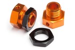 HPI Racing 6.7mm Hex Wheel Adapter Trophy Buggy (Orange/Black)