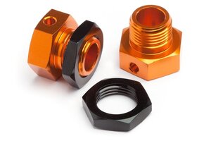 HPI Racing 6.7mm Hex Wheel Adapter Trophy Buggy (Orange/Black)