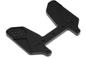 HPI Racing Front Shock Tower 7075 4mm Black (Trophy Buggy) (Opt)