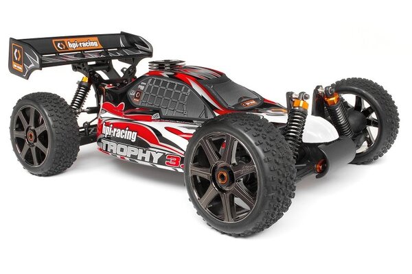 HPI Racing Clear Trophy 3.5 Buggy Bodyshell W/Window Masks And