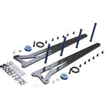 Exotek Racing Slash Wheelie Ladder Bar Set, 2 Wheels, CF Adjustable,