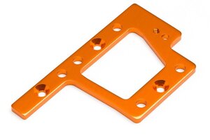 HPI Racing Center Gearbox Mounting Plate Trophy Truggy Flux (Orange)
