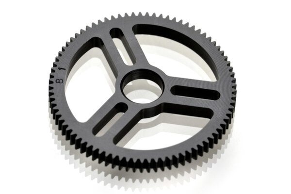 Exotek Racing Flite Spur Gear 48P 81T, Machined Delrin for EXO Spur