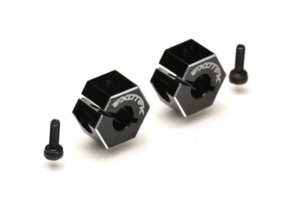 Exotek Racing 22 Drag Rear Clamping 8mm Hex, (1pc) Wide Hex for Drag Wheels