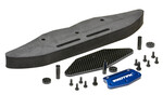 Exotek Racing Slash Drag Front Bumper Set, Alloy, CF, and Foam