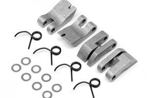 HPI Racing Aluminum Quadra Clutch Shoe/Spring Set Savage XL