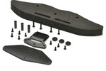 Exotek Racing 22 DRAG FRONT BUMPER SET, Alloy, CF, and Foam