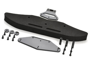 Exotek Racing B6 Drag Front Bumper Set, Alloy, CF, and Foam