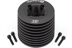 HPI Racing Aluminum Heatsink Head (Black/F3.5 V2)