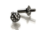 Exotek Racing 22 Drag Front Wide Axles, Titanium