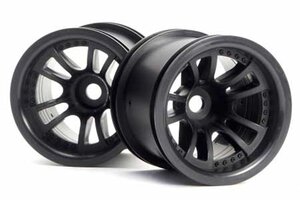 HPI Racing Split 5 Truck Wheel Black