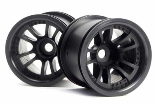HPI Racing Split 5 Truck Wheel Black