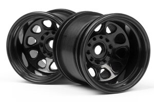 HPI Racing Classic King Wheel Black (2.2in/2pcs)