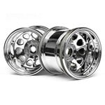 HPI Racing Classic King Wheel Chrome (56x51mm/2pcs)