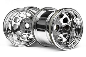 HPI Racing Classic King Wheel Chrome (56x51mm/2pcs)
