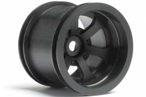 HPI Racing Scorch 6-Spoke Wheel Black (55X50mm/2pcs)