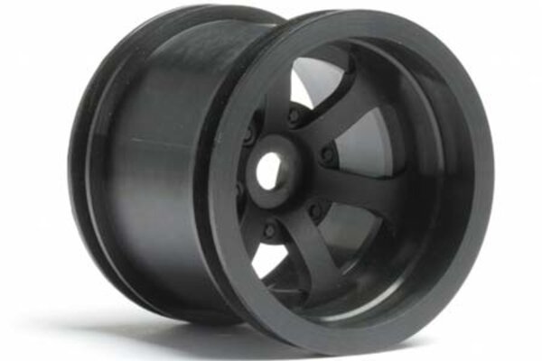 HPI Racing Scorch 6-Spoke Wheel Black (55X50mm/2pcs)