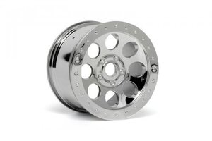 HPI Racing HPI3187  Mag-8 Wheel Chrome (83X56mm/2pcs)
