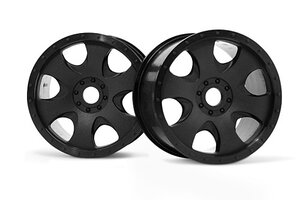 HPI Racing Warlock Wheel Black/Savage X 83X56mm/2pcs