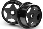 HPI Racing Super Star Whel Black (120X60mm/2pcs) - Baja 5B