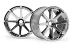 HPI Racing Blast Wheel Chrome (115X70mm 7in/2pcs) - Savage X