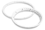 HPI Racing Heavy Duty Wheel Bead Lock Rings (White/For 2 Wheels) -