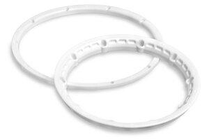 HPI Racing Heavy Duty Wheel Bead Lock Rings (White/For 2 Wheels) -