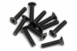 HPI Racing Flat Head Screw M2.5X12mm (Hexsocket/10pcs)