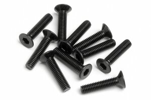 HPI Racing Flat Head Screw M2.5X12mm (Hexsocket/10pcs)