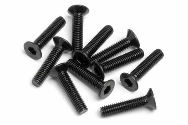 HPI Racing Flat Head Screw M2.5X12mm (Hexsocket/10pcs)