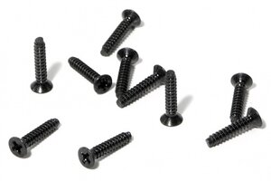 HPI Racing Flat Head Screw M2X10mm (10pcs)