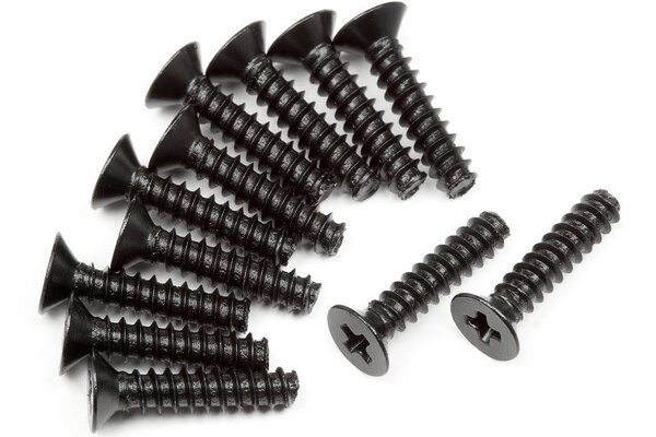 HPI Racing Tp. Flat Head Screw M2.6X12mm (12pcs)