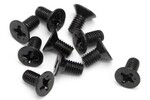 HPI Racing Flat Head Screw M3X6mm (10pcs)