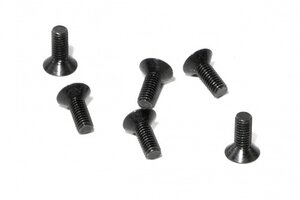 HPI Racing Flat Head Screw M3X8mm (6pcs)
