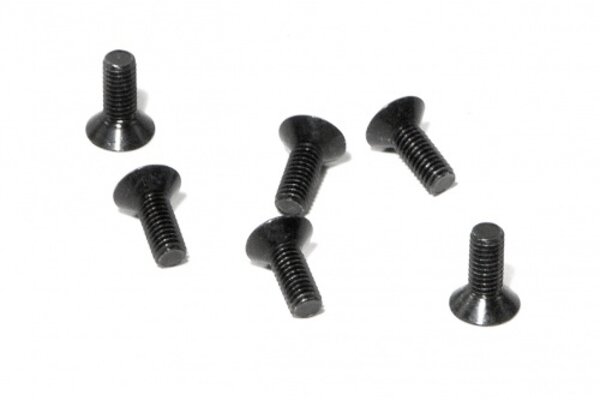 HPI Racing Flat Head Screw M3X8mm (6pcs)