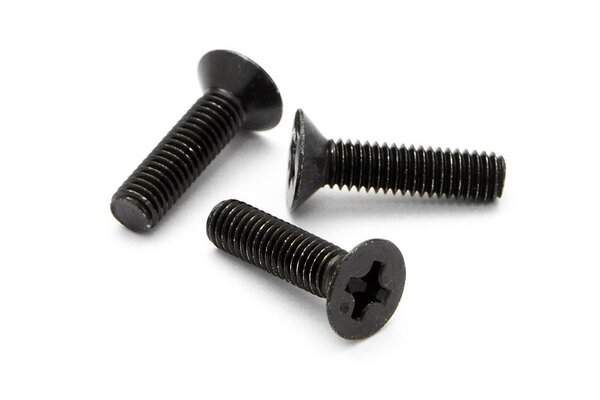 HPI Racing Flat Head Screw M3X12mm (6pcs)