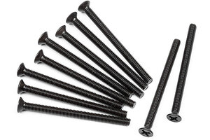HPI Racing Flat Head Screw M3X40mm (10pcs)