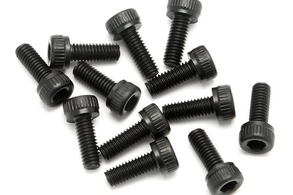 HPI Racing Cap Head Screw M3X8mm (Hex Socket/12pcs)