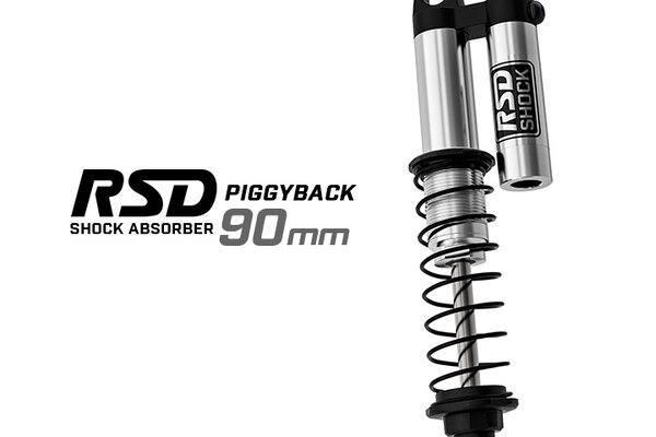 Gmade RSD Piggyback Shocks 90mm Length, (2)