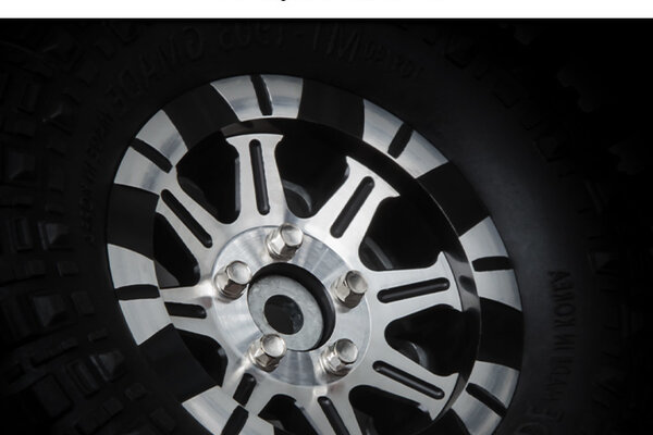 Gmade 1.9 AR05 5 Lug Aluminum Beadlock wheels (2)