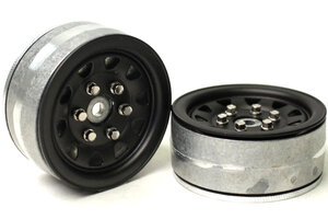 Gmade 1.9 SR04 Beadlock Wheels (Matt Black) Gmade 1.9 SR04 Beadlock Wheels (Matt Black)