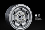 Gmade 1.9 SR05 Beadlock Wheels (Semigloss Silver) (2)