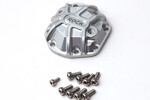 Gmade 3D Machined Differential Cover (Silver) for R1 Axle.