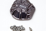 Gmade 3D Machined Differential Cover (Titanium Gray) for GS01 Axle.