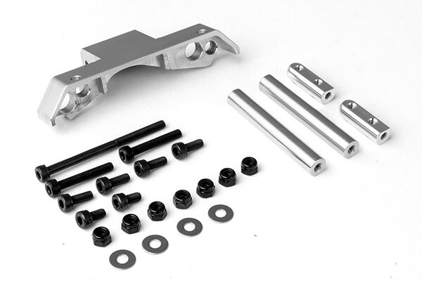 Gmade GS01 Front Axle Truss Upper Link Mount (Silver)